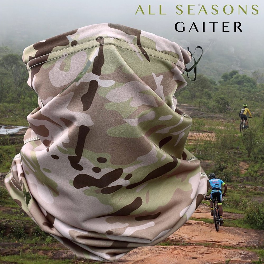 Light Green Camouflage Tactical Gaiter